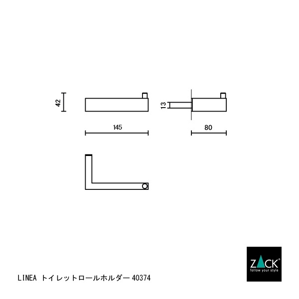 ZACK 40374 LINEA �ɥ���ZACK���������ǥ�����Υȥ���åȥڡ��ѡ��ۥ���� ���դ������� DIY HL [�߸�ͭ��]