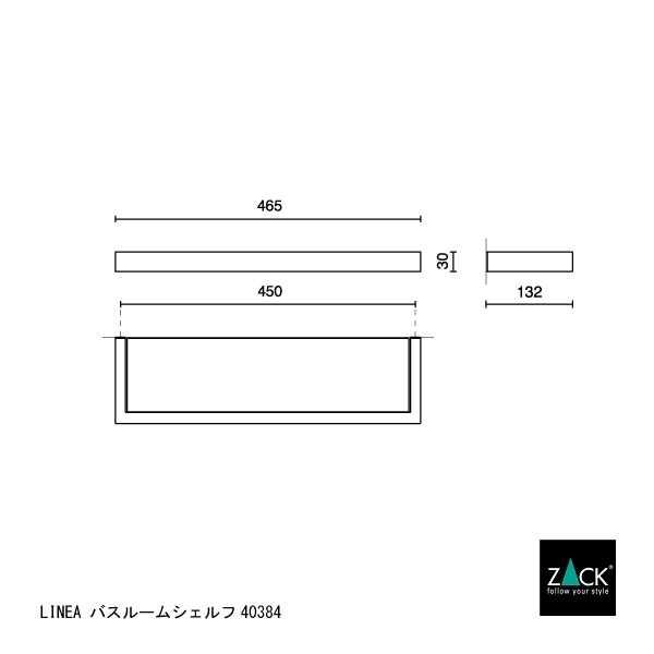 ZACK 40384 LINEA �ɥ���ZACK���������ǥ�����ΥХ��롼�ॷ����� ���դ������� DIY HL [�߸�ͭ��]