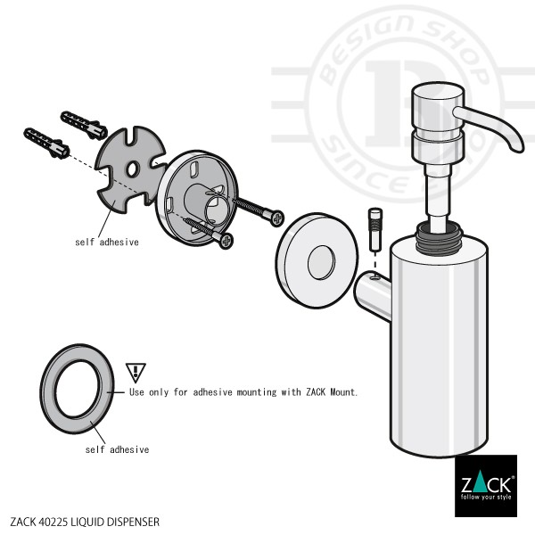 [����] ZACK 40225 MOBILO �ɥ���ZACK���������ǥ�����Υꥭ�åɥǥ����ڥ󥵡�