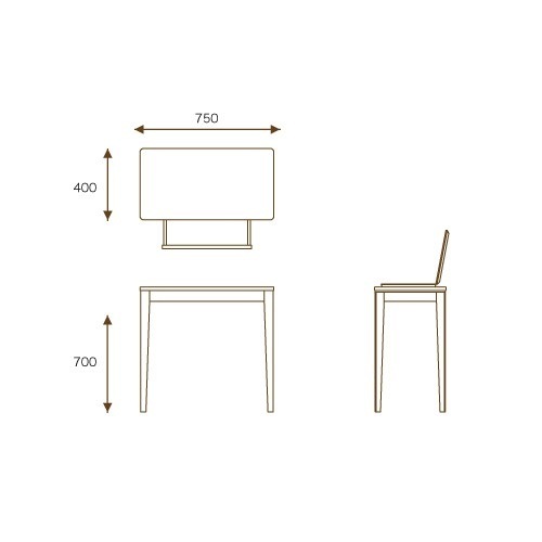 TEORI CONSOLE DESK TL-COݽΥ󥽡ǥ