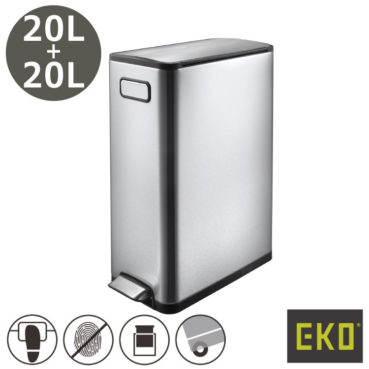 EKO(������������) �����ե饤 ���ƥåץӥ�20L+20L�å���Ȣ ����С� �ڥ���ӥ� �����륹�ƥ�쥹 ʬ�� ������ EK9377MT-20L+20L