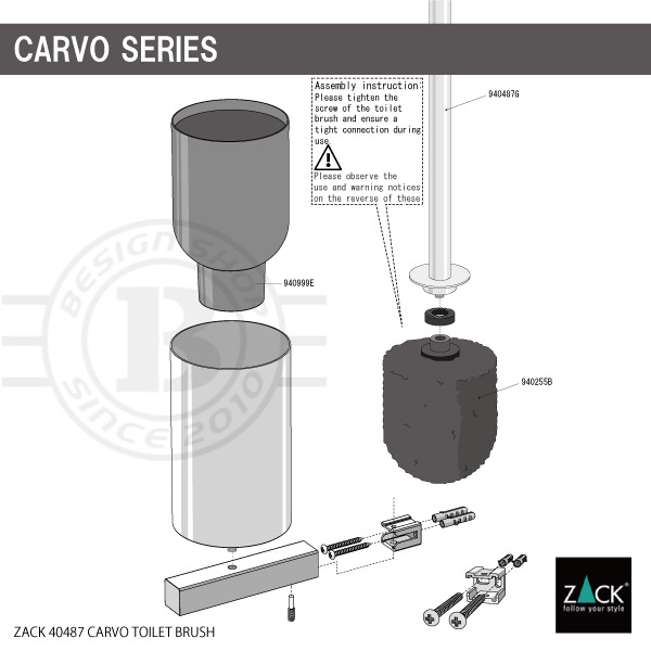 [����ץ���] ZACK 40487 CARVO �ɥ���ZACK���������ǥ�����Υȥ���֥饷 ���դ������� DIY HL [�߸�ͭ��]