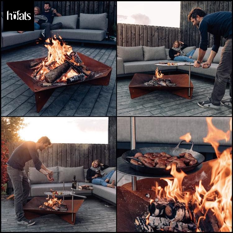 HOEFATS(�ۡ��ե��å�) 50601 TRIPLE���ѥݡ���40cm�åɥ����� �ȥ�ץ� �ե����䡼�ԥå� BBQ �ѡ���