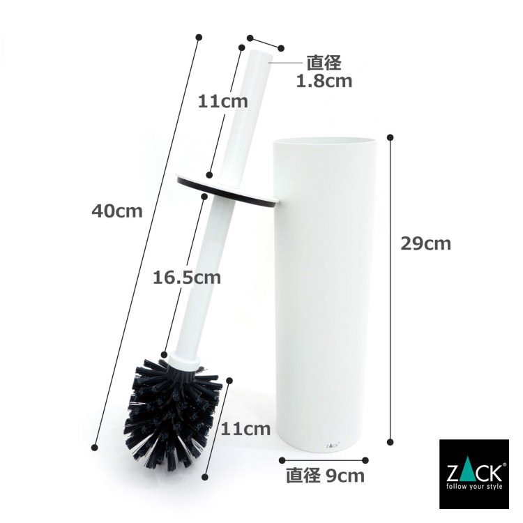 ZACK 40118 TUBO �ɥ���ZACK���������ǥ�����Υȥ���֥饷 �ۥ磻�Ȼž夲  [�߸�ͭ��]