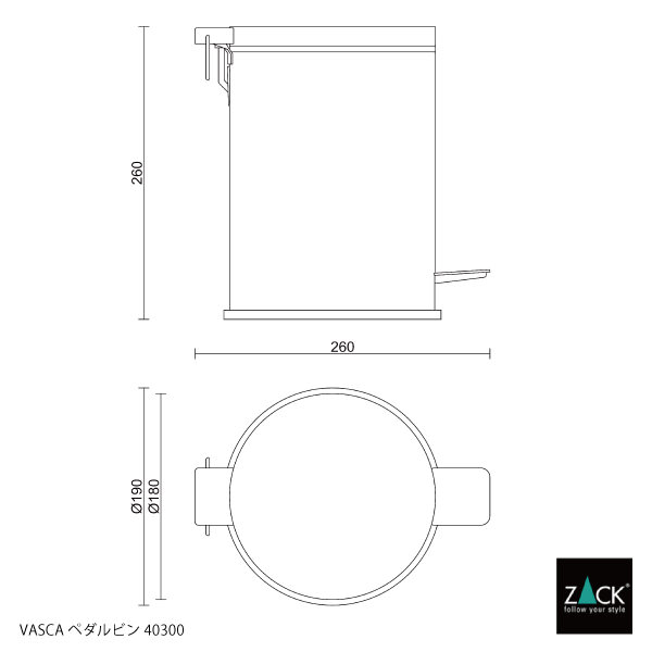 ZACK 40300 VASCA �ɥ���ZACK���������ǥ�����Υڥ���ӥ� HL [�߸�ͭ��]