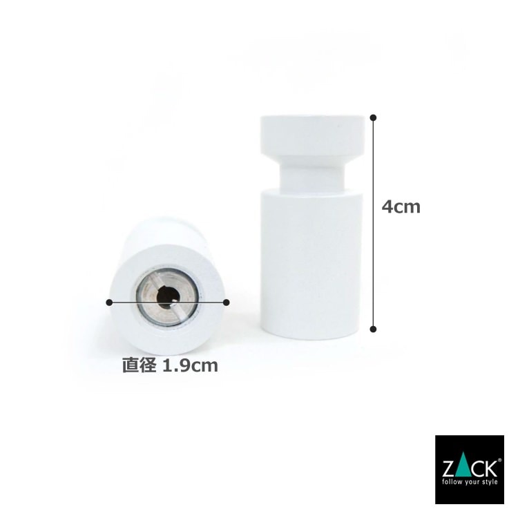 ZACK 40153 AIVO �ɥ���ZACK���������ǥ�����Υ�����եå�M �ۥ磻�Ȼž夲 ���դ������� DIY [�߸�ͭ��]