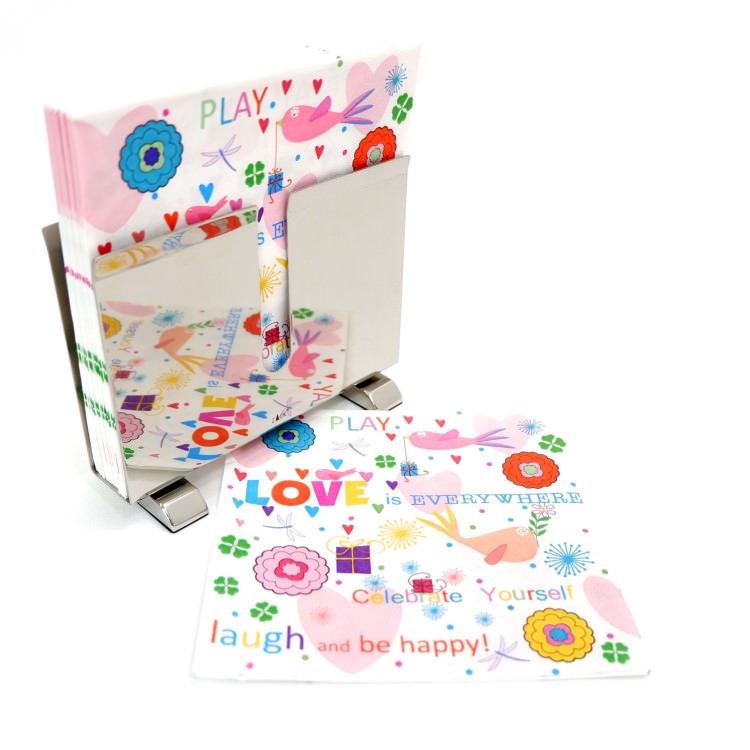 ʥץ(20)3333cm PAPER+DESIGN LOVE HAPPY ե LN0748