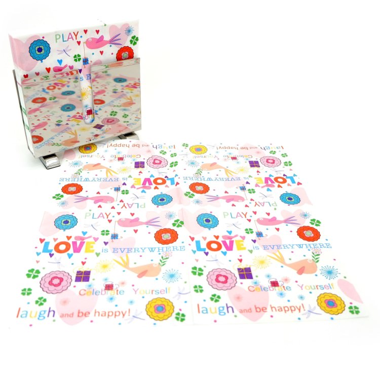 ʥץ(20)3333cm PAPER+DESIGN LOVE HAPPY ե LN0748