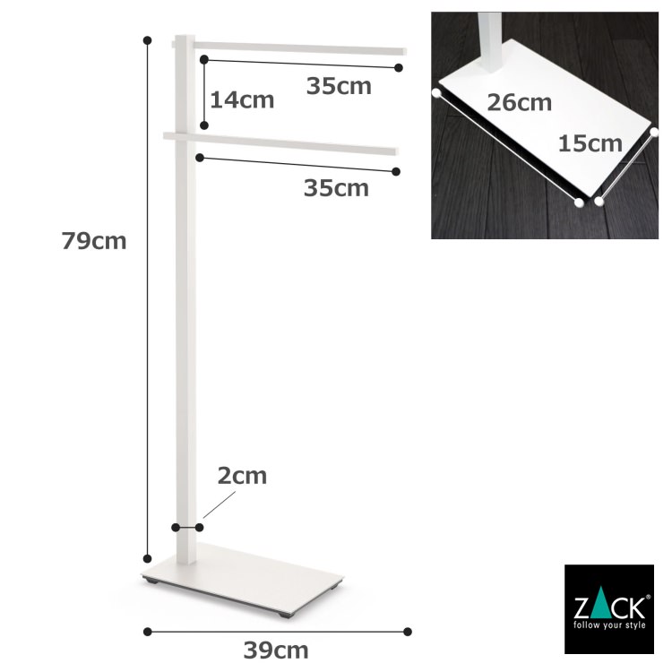 ZACK 40822 CARVO �ɥ���ZACK���������ǥ�����Υ����륹�����  �ۥ磻�Ȼž夲 [�߸�ͭ��]