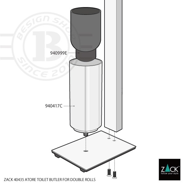 ZACK 40435 ATORE ɥZACKǥΥȥåȥڡѡ ȥåȥХȥ顼  HL [߸ͭ]