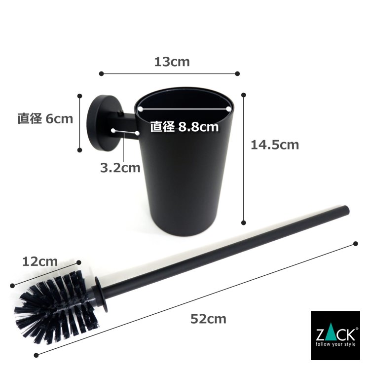 ZACK 40852 SCALA �ɥ���ZACK���������ǥ�����Υȥ���֥饷 �ޥåȥ֥�å� [�߸�ͭ��]