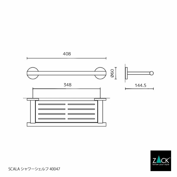 [����] ZACK 40047 SCALA �ɥ���ZACK���������ǥ�����Υ���������� ���դ������� DIY