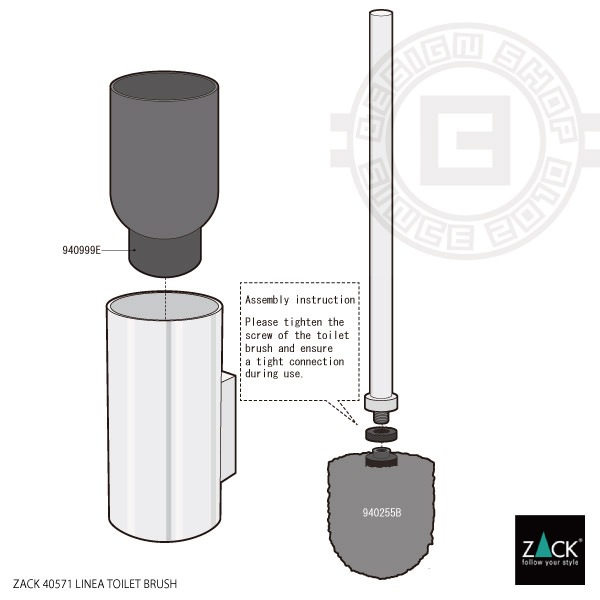 ZACK 40571 LINEA ɥZACKǥΥȥ֥饷 ޥåȥ֥å դ DIY [߸ͭ]