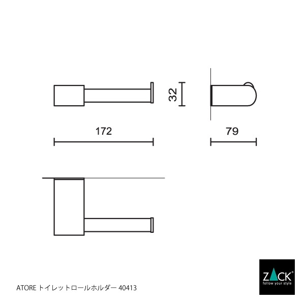 ZACK 40413 ATORE ɥZACKǥΥȥåȥڡѡۥ դ DIY HL [߸ͭ]
