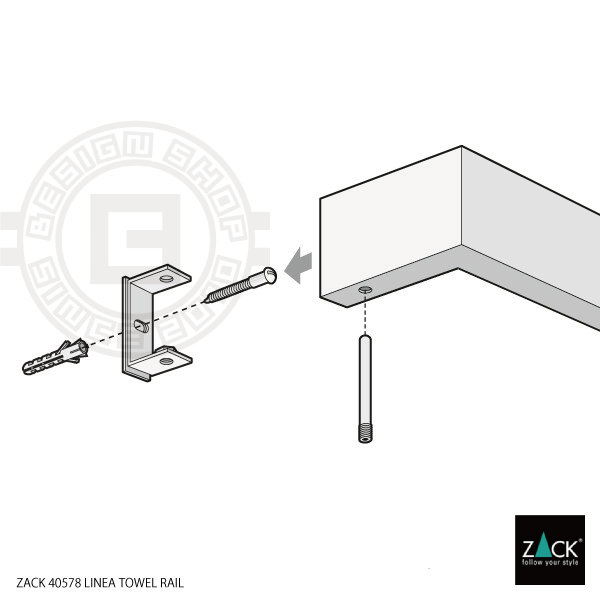 ZACK 40578 LINEA ɥZACKǥΥ졼 ޥåȥ֥å դ DIY  [߸ͭ]