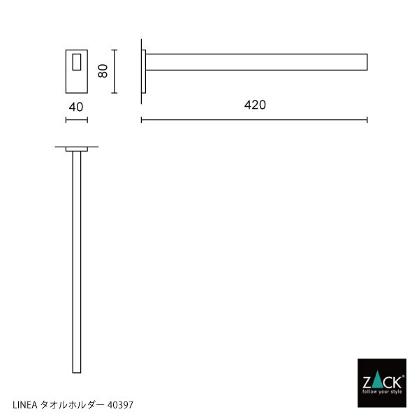 ZACK 40397 LINEA �ɥ���ZACK���������ǥ�����Υ�����ۥ���� ���դ������� DIY HL [�����]