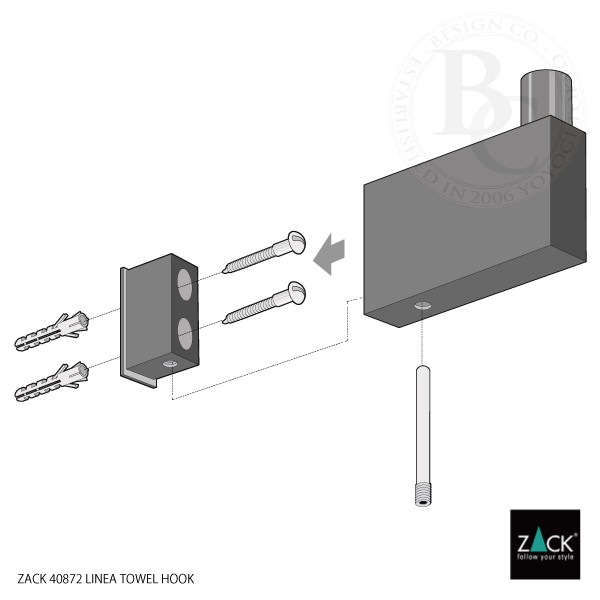ZACK 40872 LINEA �ɥ���ZACK���������ǥ�����Υ�����եå� ����ե����� ���դ������� DIY [�߸�ͭ��]