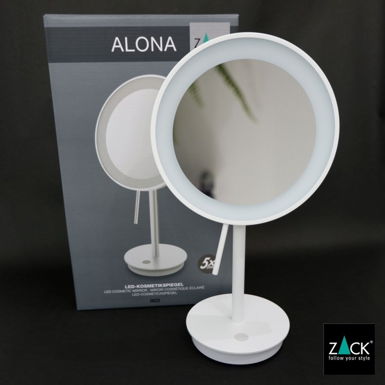 ZACK 40139 ALONA �ɥ���ZACK���������ǥ������LED �ᥤ�����åץߥ顼(X5��) �ۥ磻�Ȼž夲 [�߸�ͭ��]