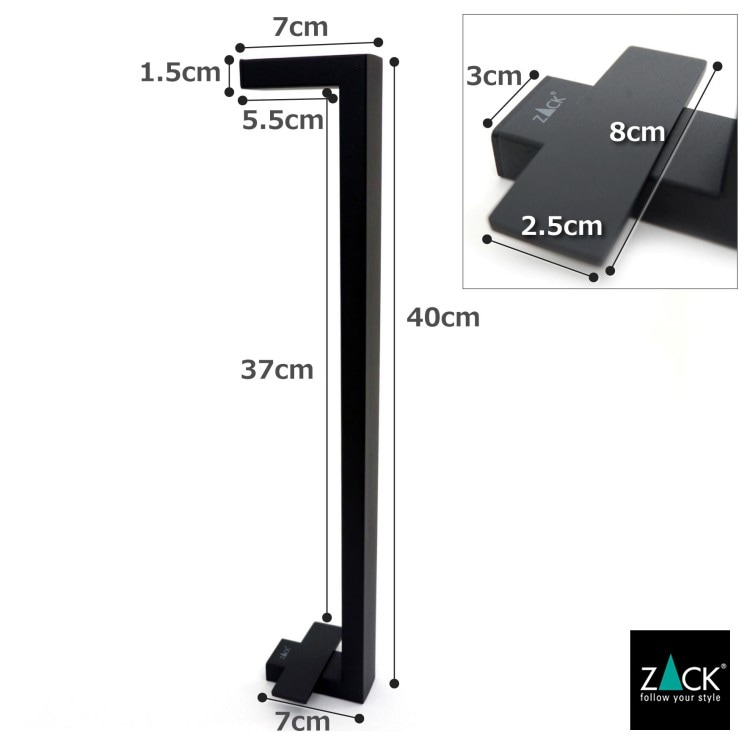 ZACK 40598 LINEA �ɥ���ZACK���������ǥ�����Υ�����ۥ���� �ޥåȥ֥�å� ���դ������� DIY [�߸�ͭ��]