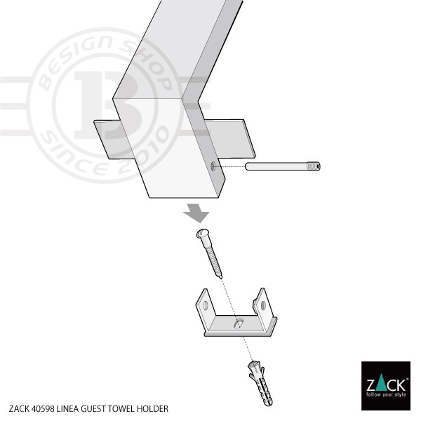 ZACK 40598 LINEA �ɥ���ZACK���������ǥ�����Υ�����ۥ���� �ޥåȥ֥�å� ���դ������� DIY [�߸�ͭ��]