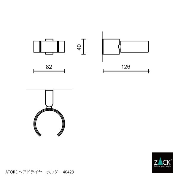 [����] ZACK 40429 ATORE �ɥ���ZACK���������ǥ�����Υإ��ɥ饤�䡼�ۥ���� ���դ������� DIY