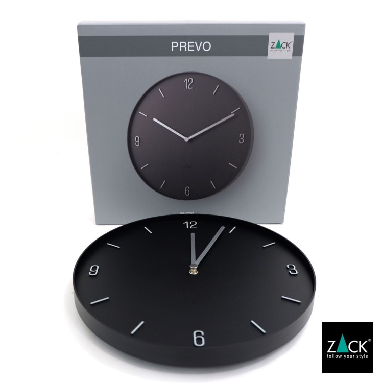 ZACK 60056 PREVO ドイツZACK社製モダンデザインのウォールクロック