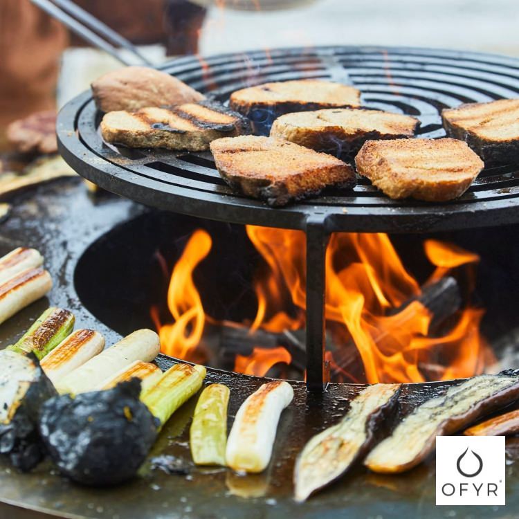 OFYR(���ե���) ���饷�å� ���ȥ졼�� �֥�å�100 �緿 �С��٥��塼����� ���Ρå������� �����ȥɥ����å��󥰥���� �����դ� BBQ Classic Storage Black85 TEAK WOOD OCSB100