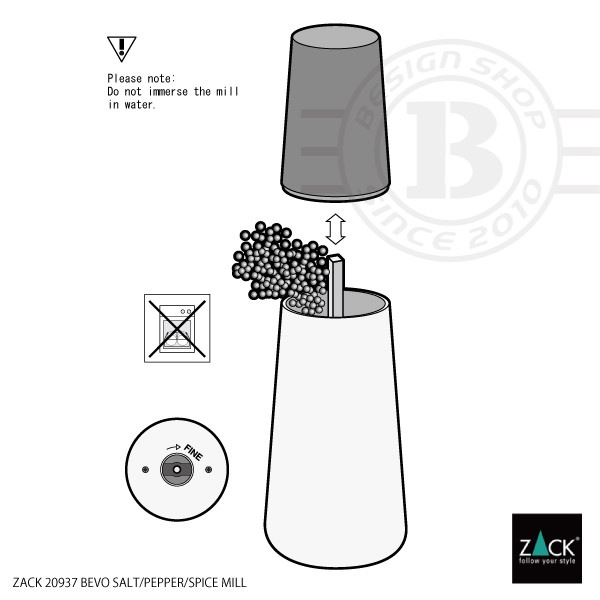 ZACK 20937 BEVO ɥZACKǥΥ/ѥߥ 祦ƴ Ĵ̣ƴ ⤵16.6cm ľ6cm HL [߸ͭ]