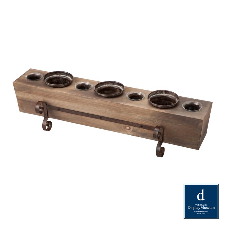 7 POTS CANDLE HOLDER ���������ɥ�ۥ�����ò��ͥǥ����ץ쥤�ߥ塼������ PED-0022 ����ƥꥢ����