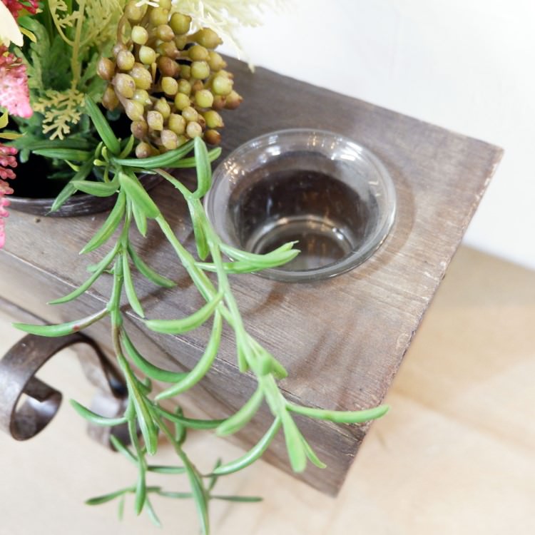 7 POTS CANDLE HOLDER ���������ɥ�ۥ�����ò��ͥǥ����ץ쥤�ߥ塼������ PED-0022 ����ƥꥢ����