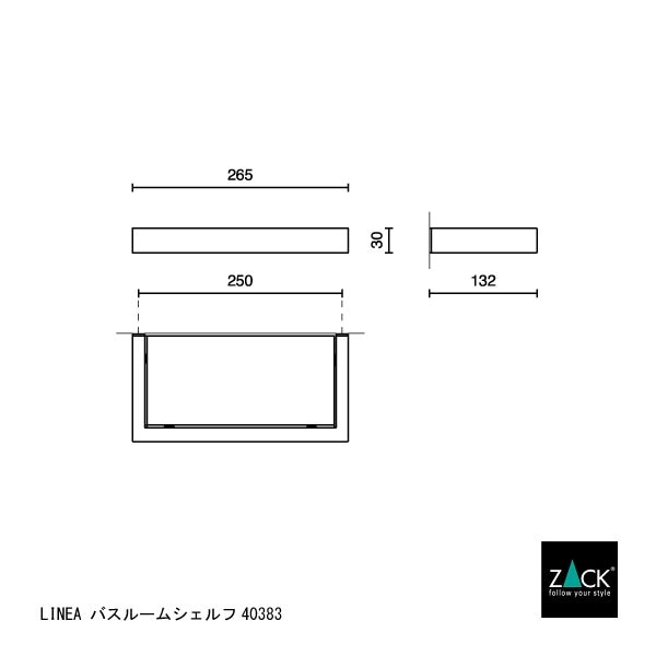 ZACK 40383 LINEA �ɥ���ZACK���������ǥ�����ΥХ��롼�ॷ����� ���դ������� DIY HL [�����]