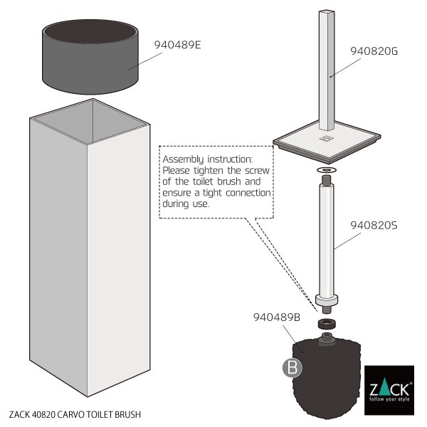 ZACK 40820 CARVO �ɥ���ZACK���������ǥ�����Υȥ���֥饷 �ۥ磻�Ȼž夲 [�߸�ͭ��]