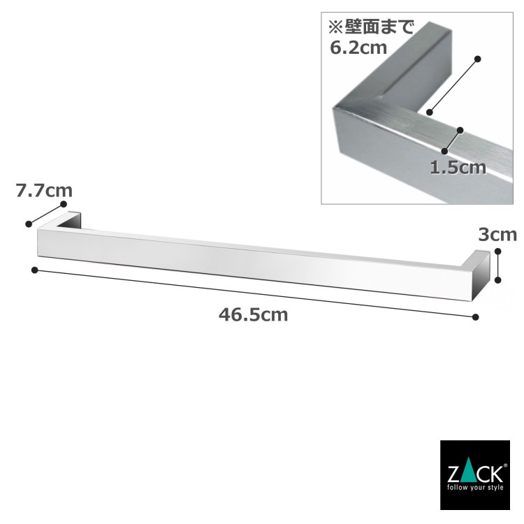 ZACK 40033 LINEA ɥZACKǥΥ졼 L46.5cm դ DIY MP  [߸ͭ]
