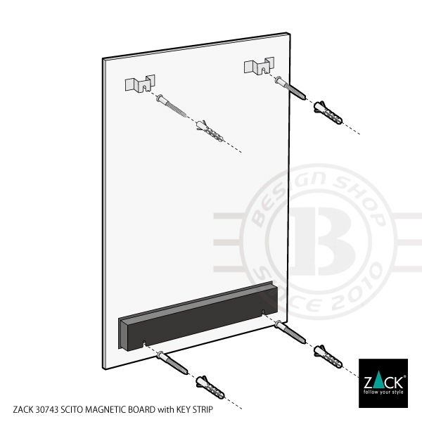 ZACK 30743 SCITO �ɥ���ZACK���������ǥ�����Υޥ��ͥå��ѥܡ��� ���դ������� DIY HL [�߸�ͭ��]