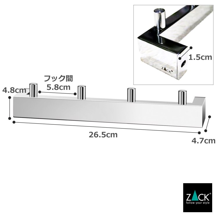 ZACK 40035 LINEA �ɥ���ZACK���������ǥ�����Υ�����եå��졼��26.5cm ���դ������� DIY  MP [�߸�ͭ��]