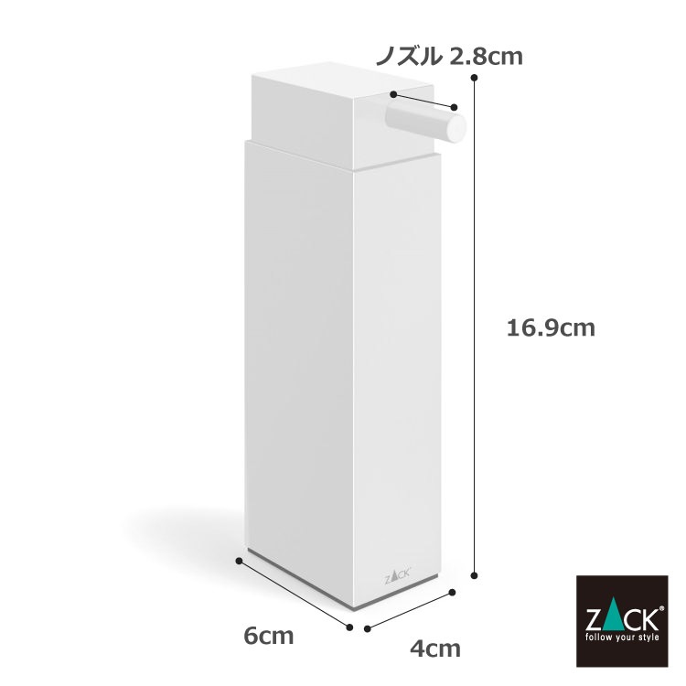 ZACK 40841 LINEA �ɥ���ZACK���������ǥ�����Υꥭ�åɥǥ����ڥ󥵡� �ۥ磻�Ȼž夲 [�߸�ͭ��]