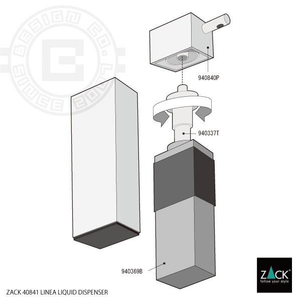 ZACK 40841 LINEA �ɥ���ZACK���������ǥ�����Υꥭ�åɥǥ����ڥ󥵡� �ۥ磻�Ȼž夲 [�߸�ͭ��]