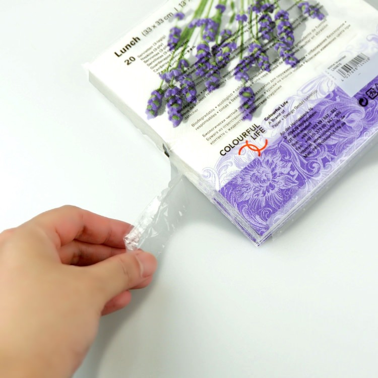 �����ʥץ���(20����)33��33cm PAPER+DESIGN ��٥����(�ϡ���) �֥롼 LN0675