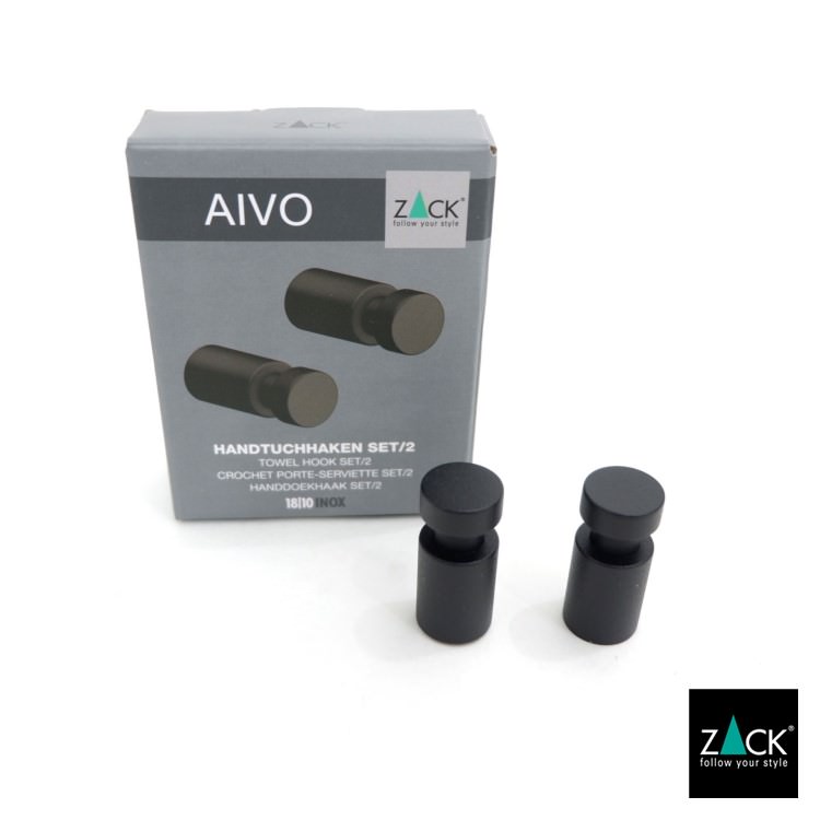 ZACK 40444 AIVO �ɥ���ZACK���������ǥ�����Υ�����եå�S �ޥåȥ֥�å� 2�ĥ��å� ���դ������� DIY [�߸�ͭ��]