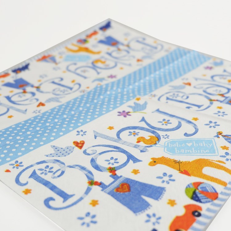 ʥץ(20)33x33cm PAPER+DESIGN ٥ӡ ֥롼 ˤλ PD21580 [߸ͭ]