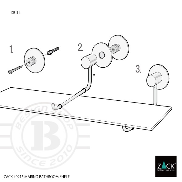 [����] ZACK 40215 MARINO �ɥ���ZACK���������ǥ�����ΥХ��롼�ॷ�����