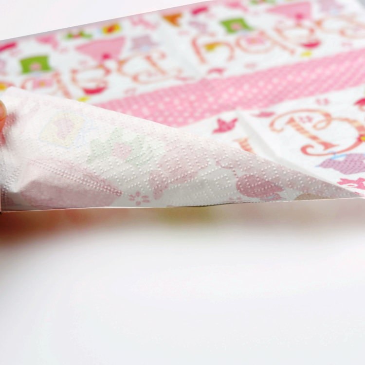 �����ʥץ���(20����)33x33cm PAPER+DESIGN �٥��ӡ� �ԥ� ���λ� PD21581 [�߸�ͭ��]