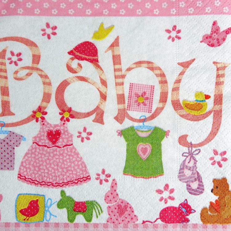 �����ʥץ���(20����)33x33cm PAPER+DESIGN �٥��ӡ� �ԥ� ���λ� PD21581 [�߸�ͭ��]