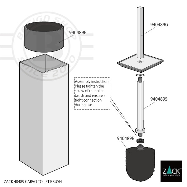 ZACK 40489 CARVO �ɥ���ZACK���������ǥ�����Υȥ���֥饷 HL [�߸�ͭ��]