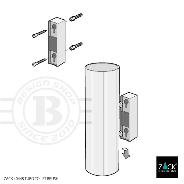 ZACK 40448 TUBO ɥZACKǥΥȥ֥饷 ޥåȥ֥å դ DIY [߸ͭ]