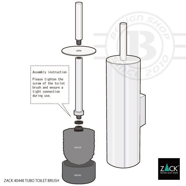 ZACK 40448 TUBO ɥZACKǥΥȥ֥饷 ޥåȥ֥å դ DIY [߸ͭ]