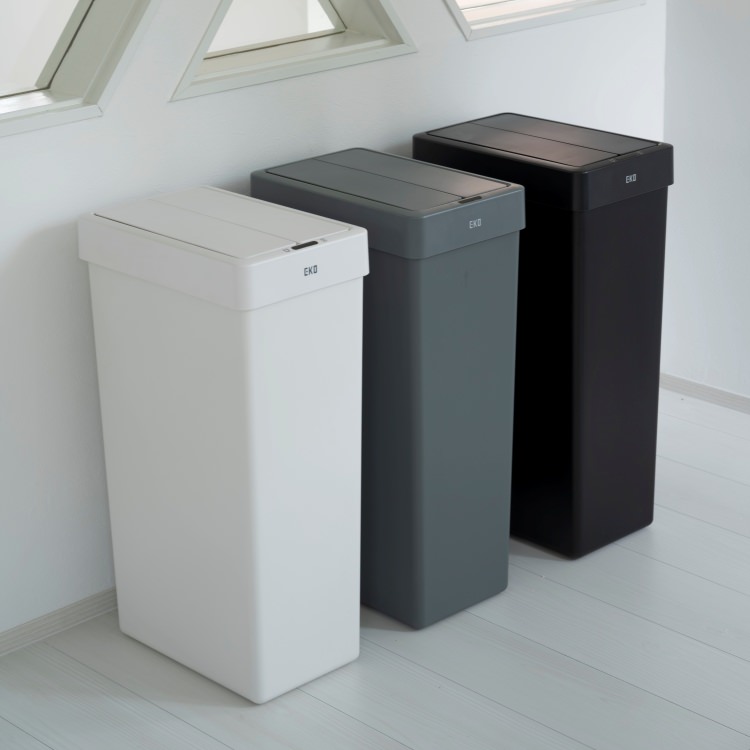 EKO(������������) ���å��������� �饤�� ���󥵡��ӥ�30L�å���Ȣ 3��Ÿ��(�֥�å�/���졼/�ۥ磻��) ���󥵡������� ���� �ݥ�ץ��ԥ�� EK6277P-30L