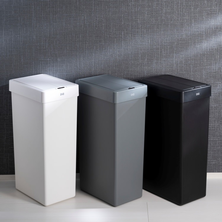 EKO(������������) ���å��������� �饤�� ���󥵡��ӥ�30L�å���Ȣ 3��Ÿ��(�֥�å�/���졼/�ۥ磻��) ���󥵡������� ���� �ݥ�ץ��ԥ�� EK6277P-30L