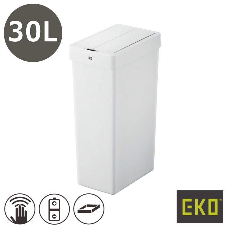 EKO(������������) ���å��������� �饤�� ���󥵡��ӥ�30L�å���Ȣ 3��Ÿ��(�֥�å�/���졼/�ۥ磻��) ���󥵡������� ���� �ݥ�ץ��ԥ�� EK6277P-30L