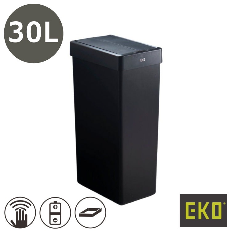 EKO(������������) ���å��������� �饤�� ���󥵡��ӥ�30L�å���Ȣ 3��Ÿ��(�֥�å�/���졼/�ۥ磻��) ���󥵡������� ���� �ݥ�ץ��ԥ�� EK6277P-30L